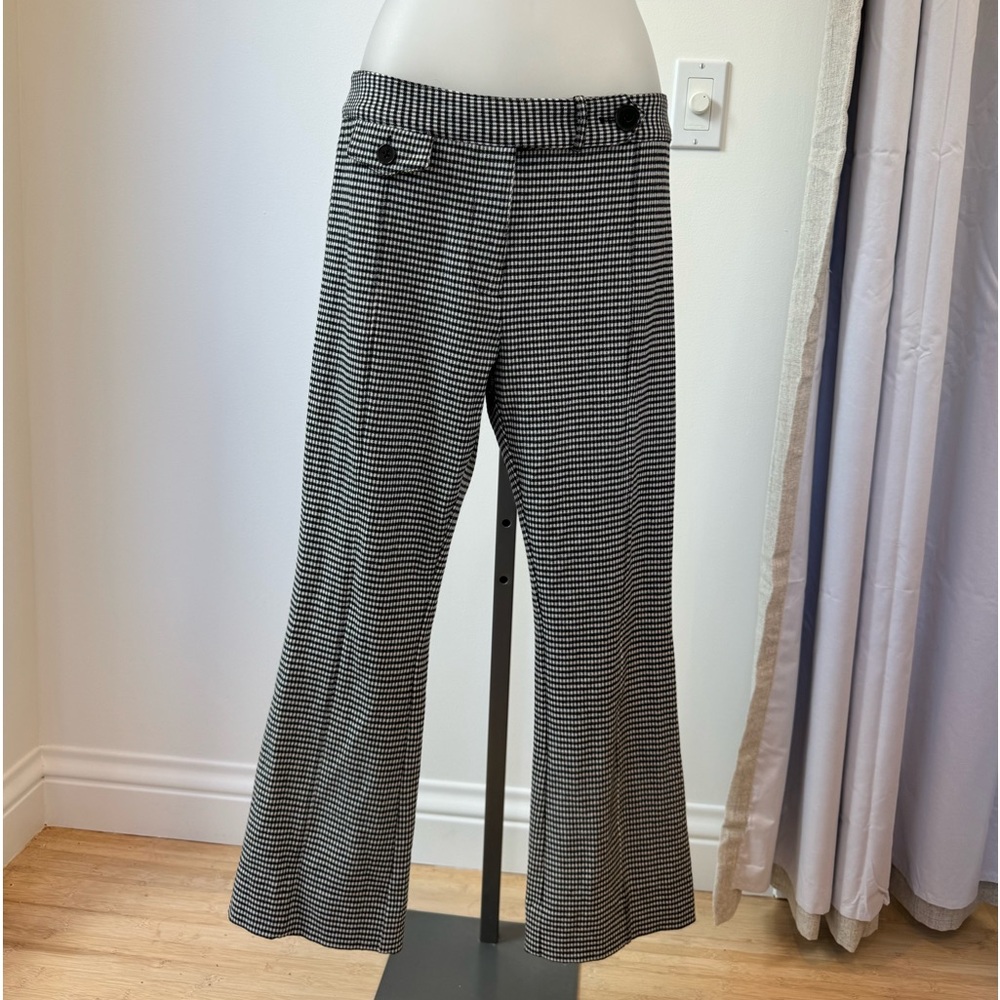 Beautiful pants NWT 10 Crosby Derek Lam Black & White Checkered Cropped Pants.
